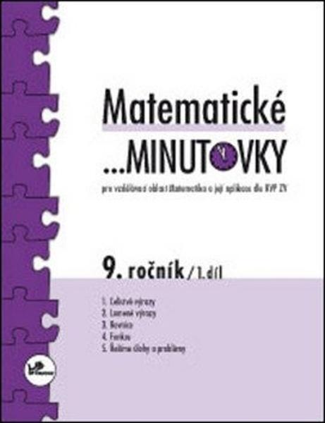 Levně Matematické minutovky 9. ročník / 1. díl