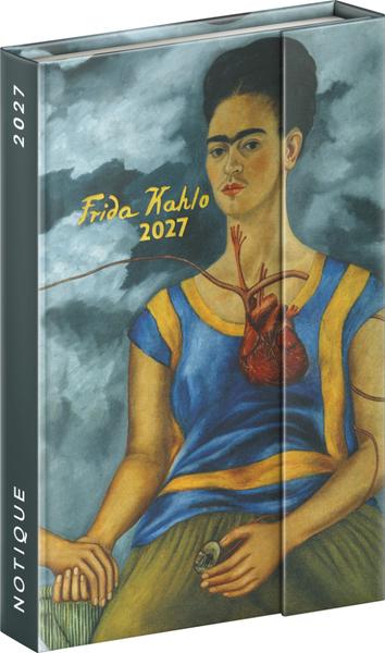 Týdenní magnetický diář 2027 Frida Kahlo
