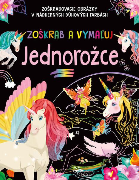 Zoškrab a vymaľuj Jednorožce - 9788057306252