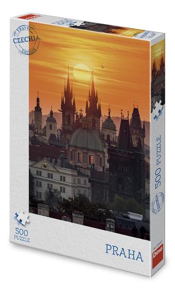 Puzzle 500 Praha stověžatá