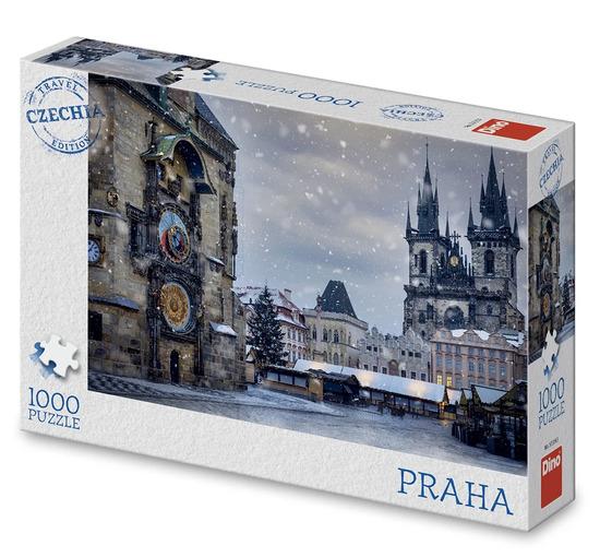Puzzle 1000 Zimní orloj