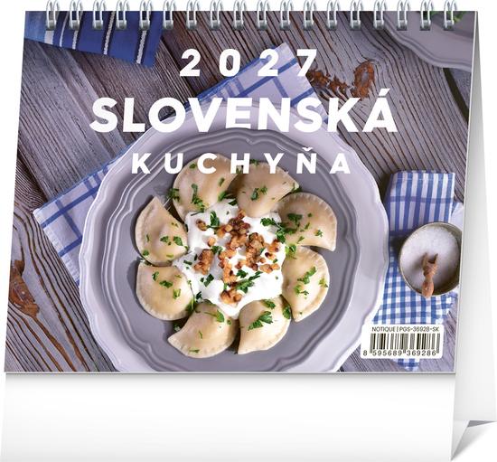 Slovenská kuchyňa 2027 - stolový kalendár