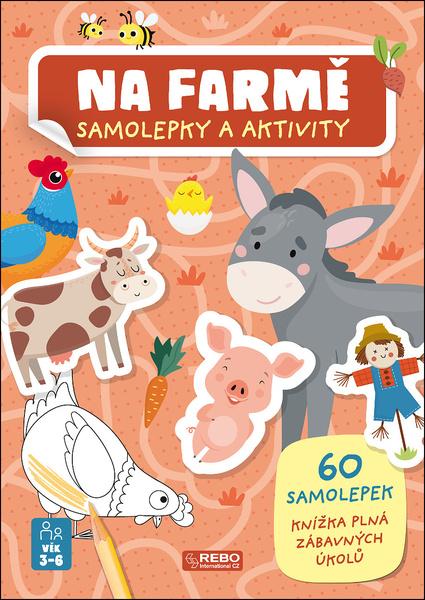 Na farmě samolepky a aktivity - 9788025516379