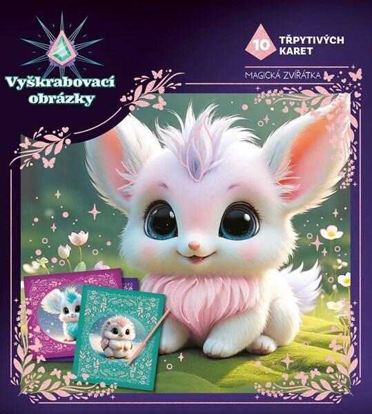Vyškrabovací obrázky Magická zvířátka