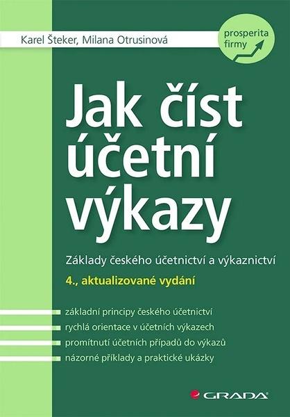 Jak číst účetní výkazy - 9788027105557