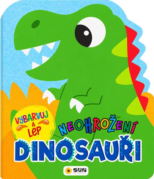 Neohrožení dinosauři Vybarvuj a lep