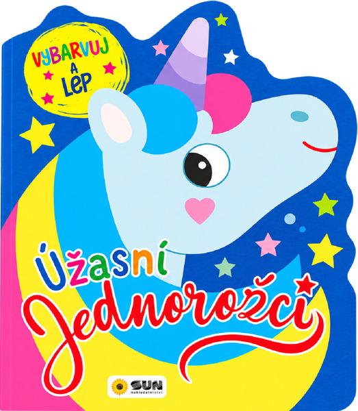 Úžasní jednorožci Vybarvuj a lep