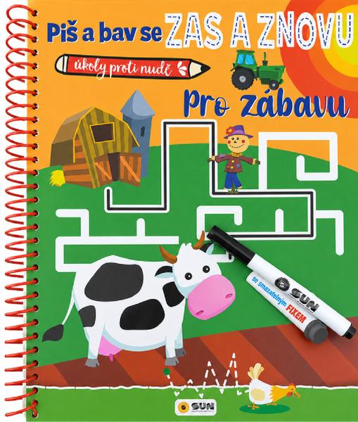 Piš a bav se Zas a Znovu pro zábavu - 9788076876767