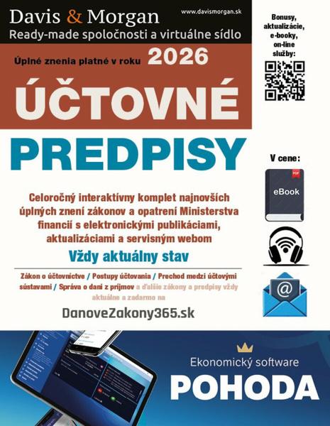 Účtovné predpisy 2026 - 9788081832468