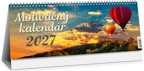 Motivačný kalendár 2027 - stolový kalendár