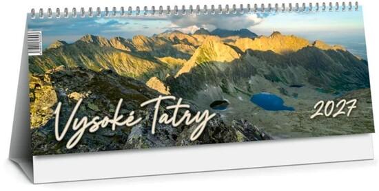 Vysoké Tatry 2027 - stolový kalendár
