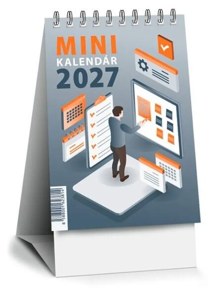 Mini kalendár 2027 - stolový kalendár