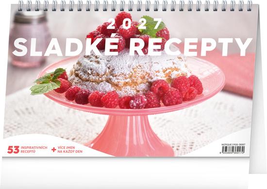 Sladké recepty 2027 - stolní kalendář