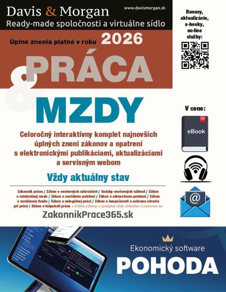 Práca a Mzdy 2026 - 9788081832420