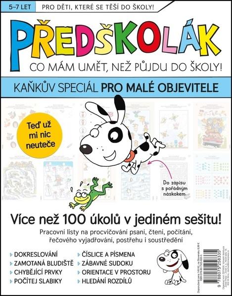 Předškolák Kaňkův speciál pro malé objevitele - 9788075258335