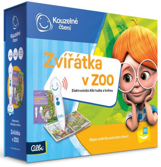 Elektronická Albi tužka s knihou Zvířátka v ZOO - 28687