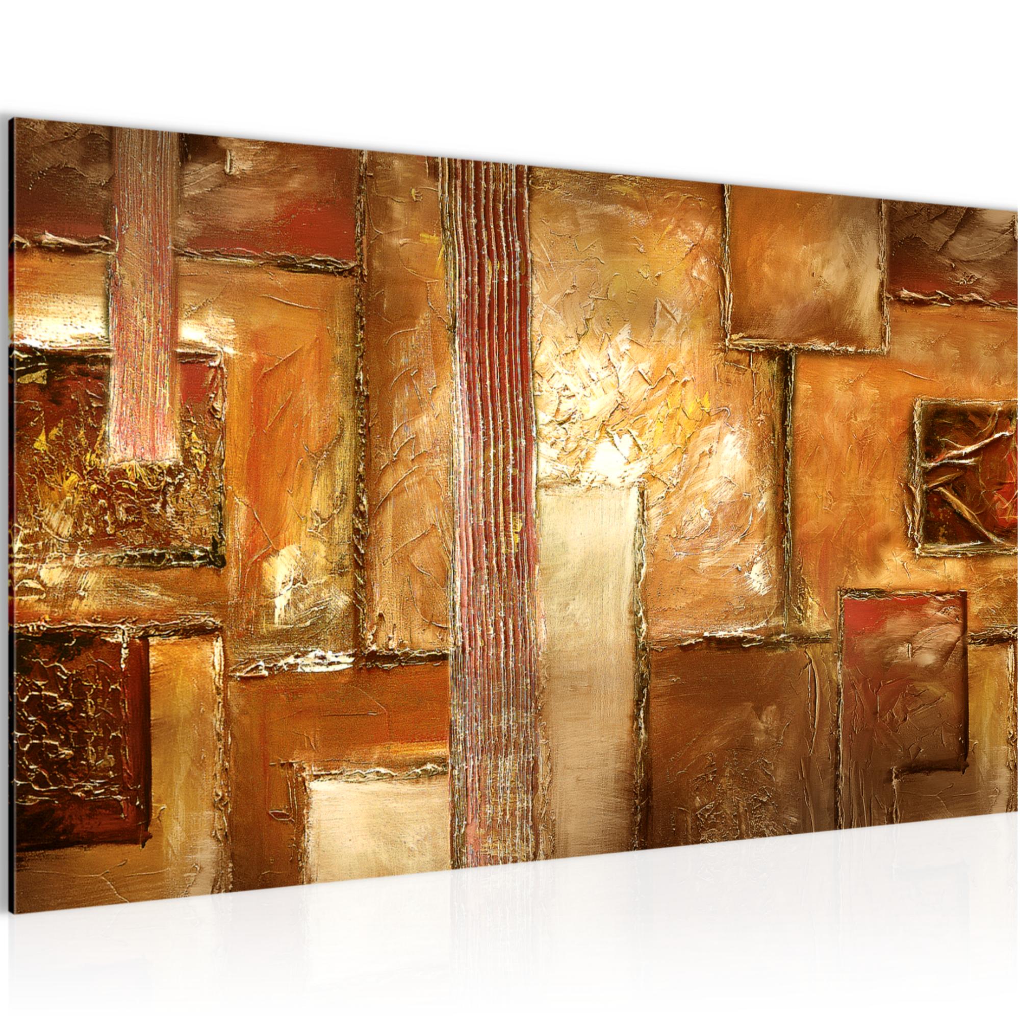 Wandbilder Wohnzimmer - Abstrakt Schlafzimmer - Vlies Leinwand Bild