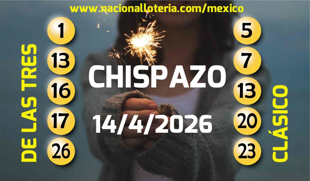Resultados del Chispazo del Martes 14 de Abril de 2026