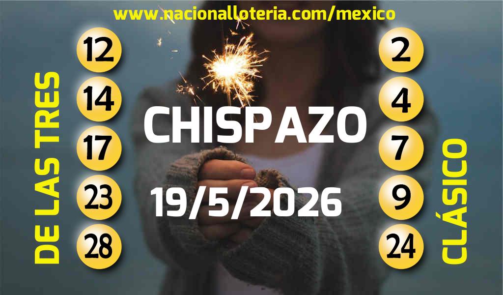 Resultados del Chispazo del Martes 19 de Mayo de 2026