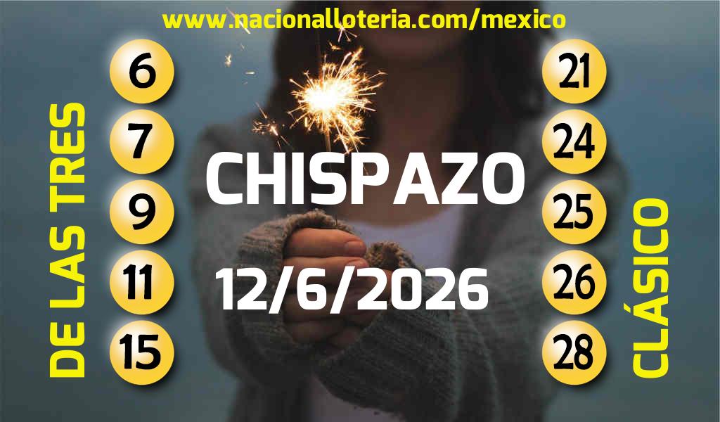 Resultados del Chispazo del Viernes 12 de Junio de 2026