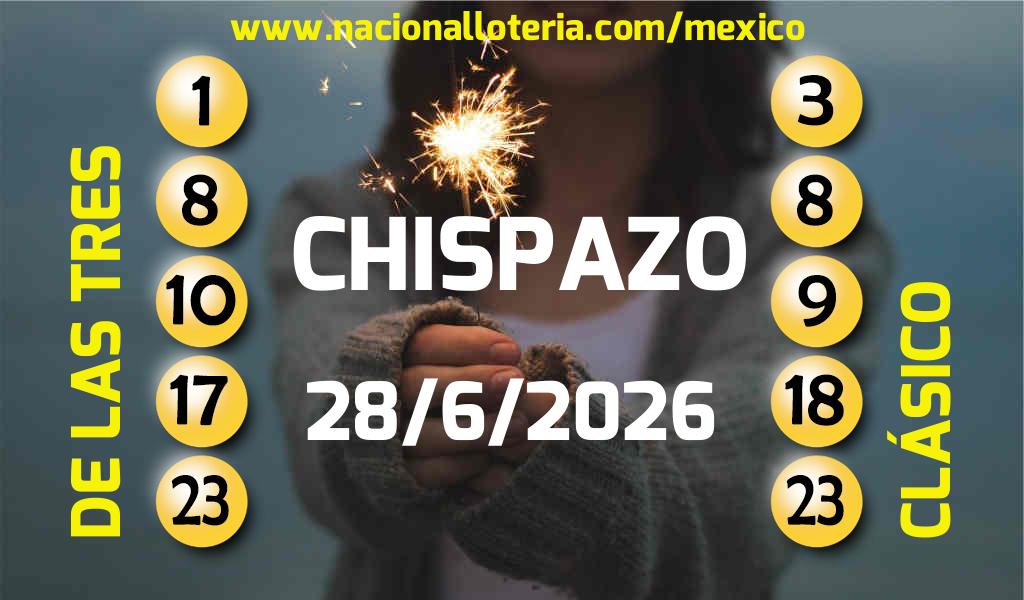 Resultados del Chispazo del Domingo 28 de Junio de 2026
