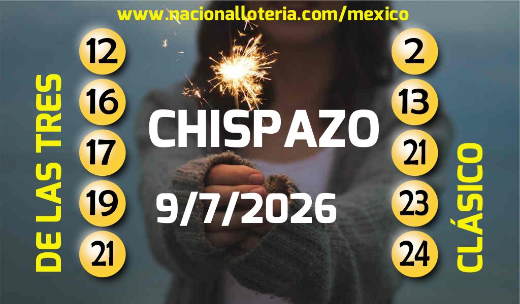 Resultados del Chispazo del Jueves 9 de Julio de 2026