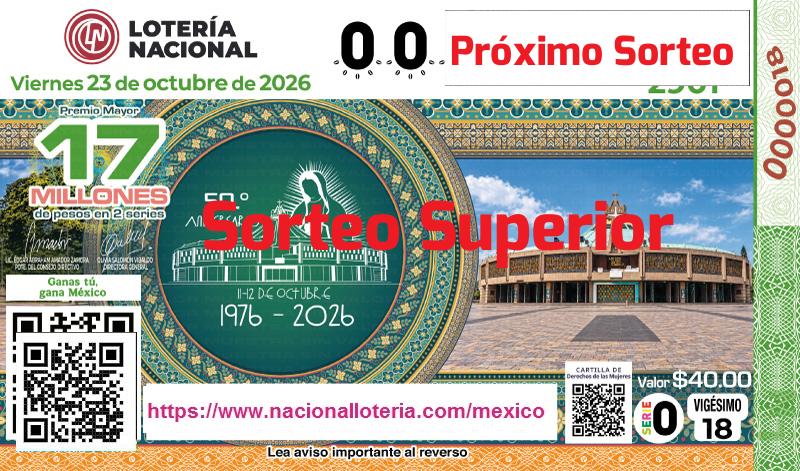 Próximo Sorteo Superior del 2026-10-16