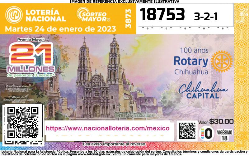 Cachito premiado en la Lotería Nacional del Martes 24 de Enero de 2023 Premio Mayor de la Lotería del Martes 24 de Enero de 2023