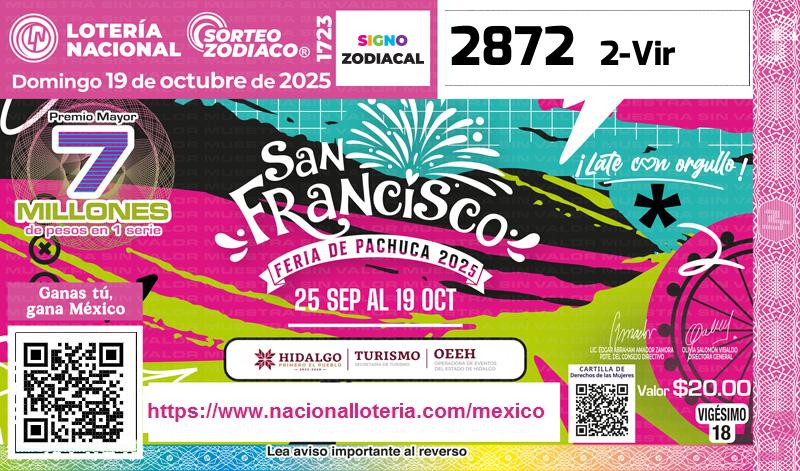 Premio Mayor de la Lotería del Domingo 19 de Octubre de 2025