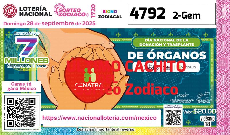 Cachito del último Sorteo Zodiaco premiado en la Lotería Nacional del Domingo 28 de Septiembre de 2025 Último Sorteo Zodiaco de la Lotería del Domingo 28 de Septiembre de 2025