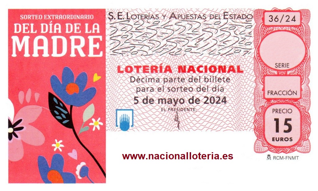 Sorteo día de la madre