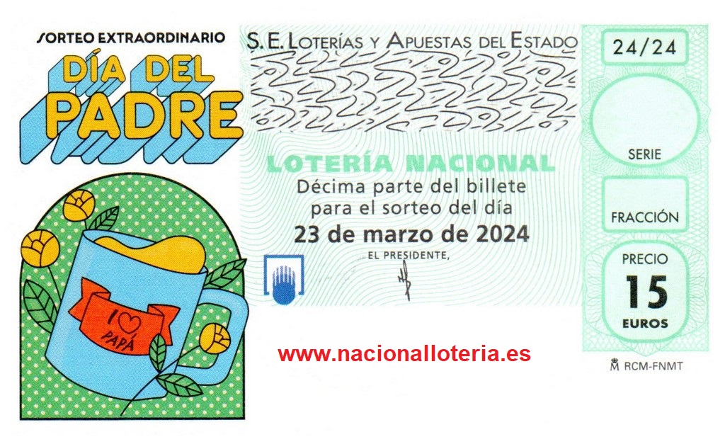 Sorteo día del padre