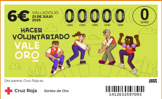 Sorteo del oro de la Cruz Roja