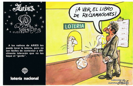 La Lotería Nacional y el signo de Aries