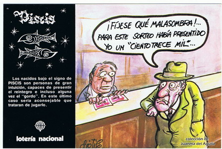 La Lotería Nacional y el signo de Piscis