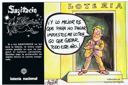 La Lotería Nacional y el signo de Sagitario