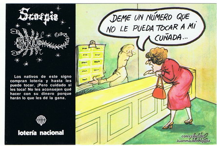 La Lotería Nacional y el signo de Scorpio