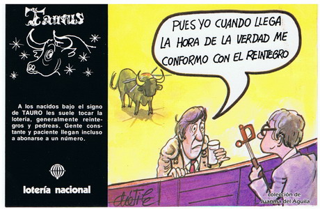 La Lotería Nacional y el signo de Tauro