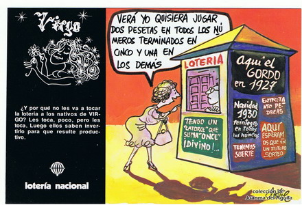La Lotería Nacional y el signo de Virgo