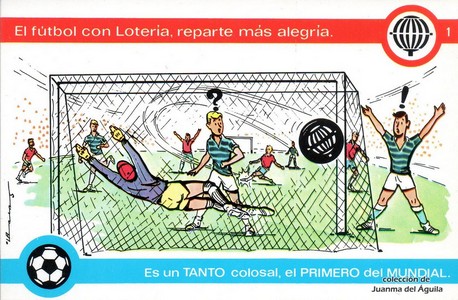 El fútbol con Lotería, reparte más alegría.