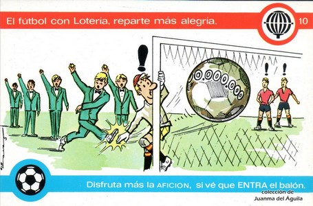 El fútbol con Lotería, reparte más alegría.