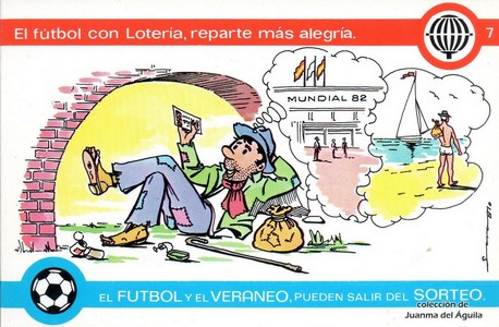 El fútbol con Loterí­a, reparte más alegrí­a.
