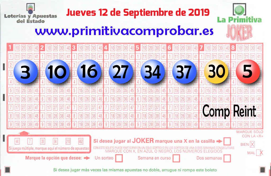 Primitiva del 2019-09-12