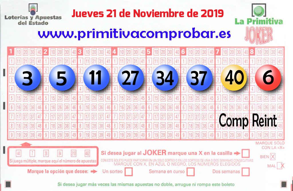Primitiva del 2019-11-21