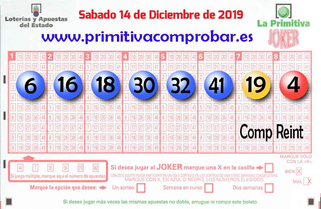 Primitiva del 2019-12-14