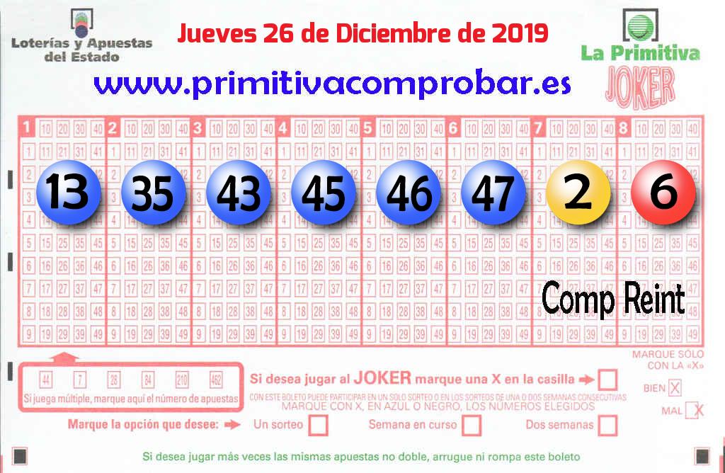 Primitiva del 2019-12-26