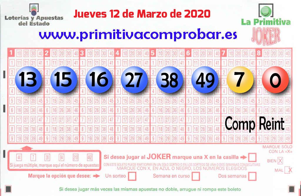 Primitiva del 2020-03-12