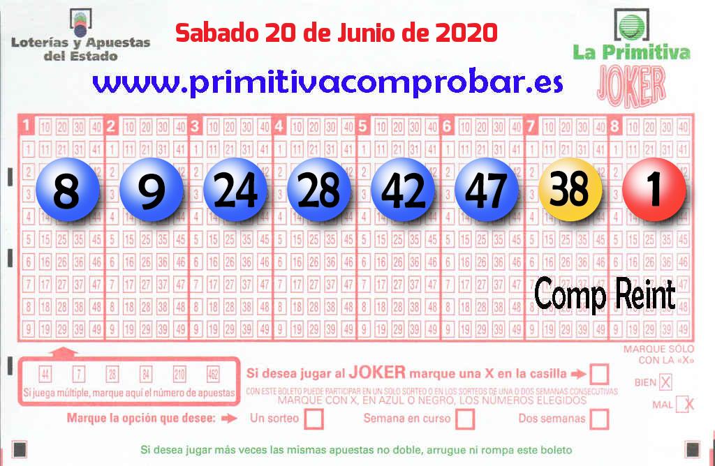 Primitiva del 2020-06-20