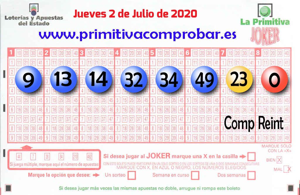 Primitiva del 2020-07-02