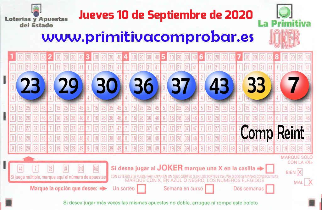 Primitiva del 2020-09-10